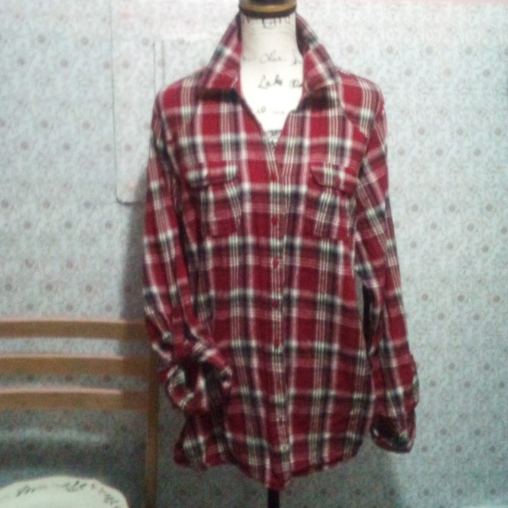 Plaid Button Up